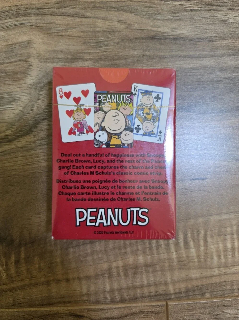 New Peanuts Tab Journal Stationery Set + Peanuts Playing Cards